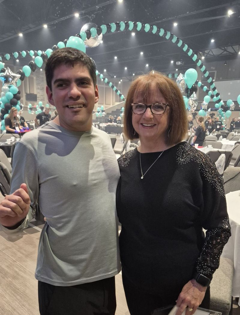 Austin Preparing to sing at Night to Shine prom 2026