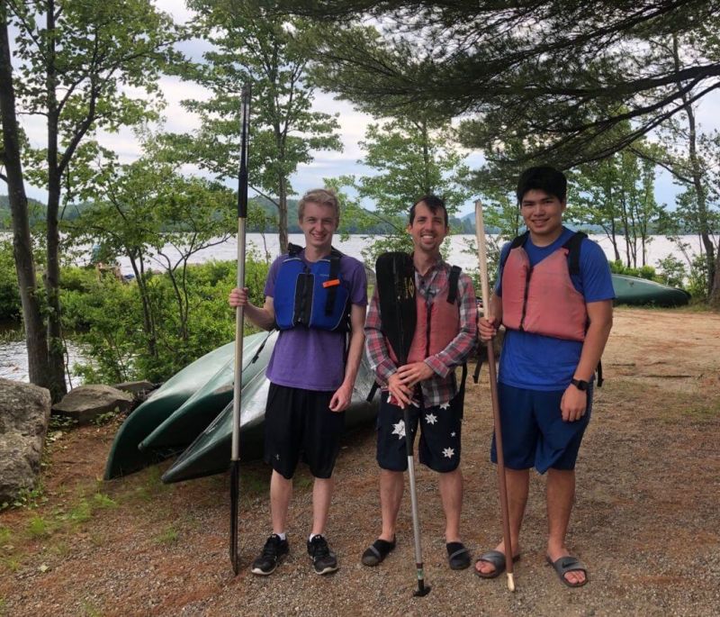 Cameron At Camp Of The Woods In NY