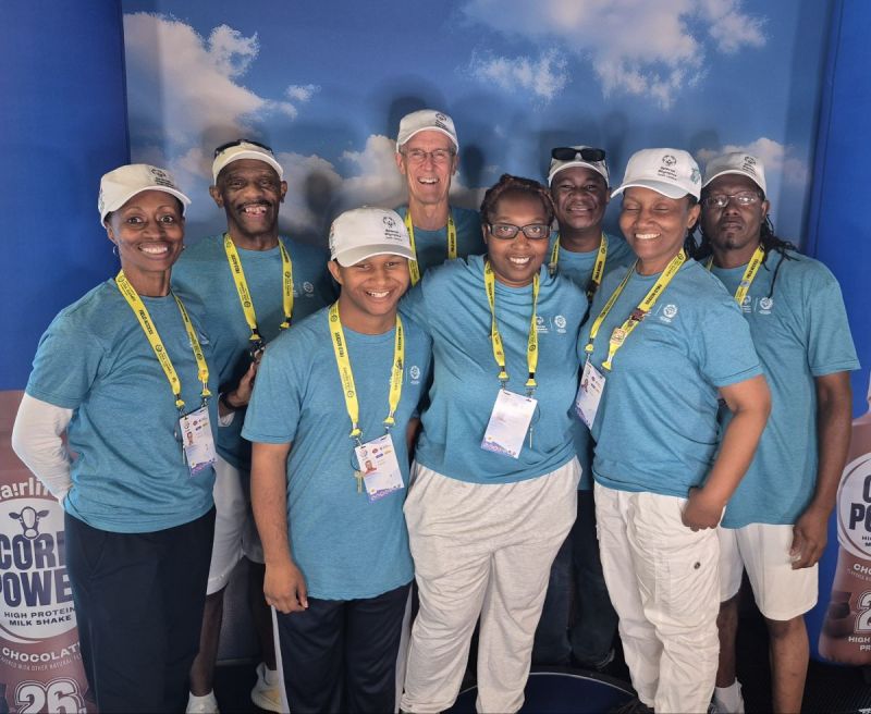David's Special Olympic USA Games Tennis team