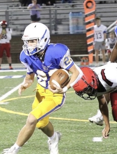 Watching Kyler play football for Lexington High School