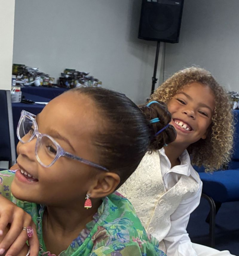 Sophia and Evan at Daily Living Ministries