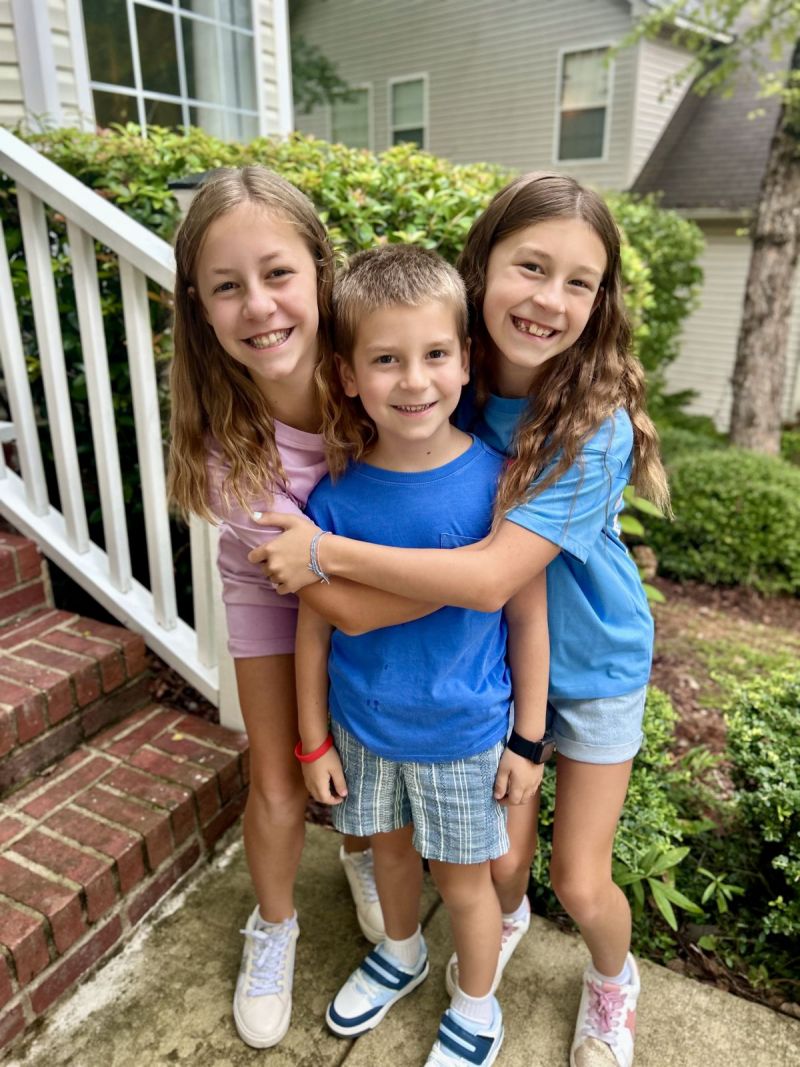 First day of school for the littles