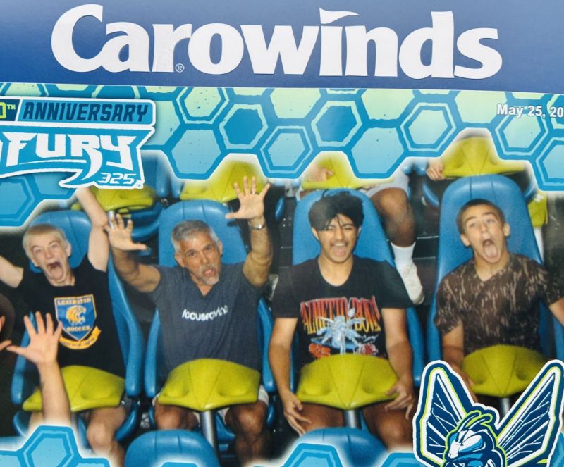 Jason, Kyler and his friends acting crazy on the Fury