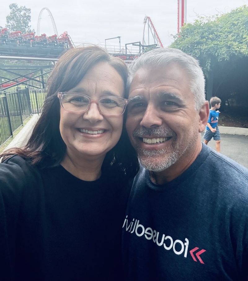 Lovebirds at Carowinds