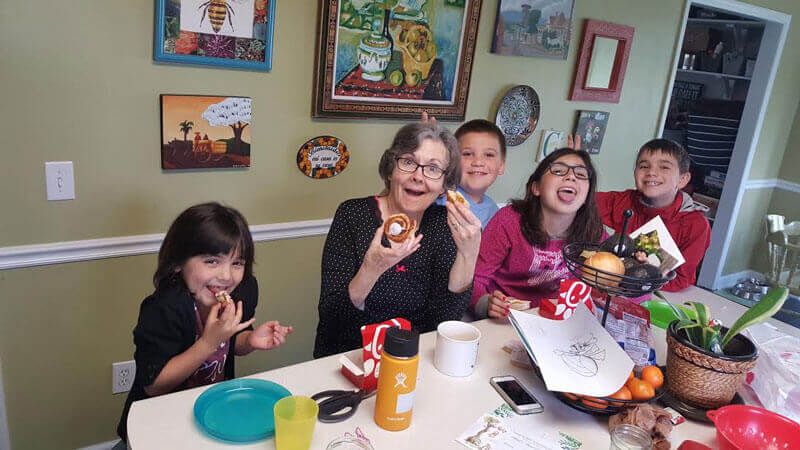 Janet With Centurion Kids