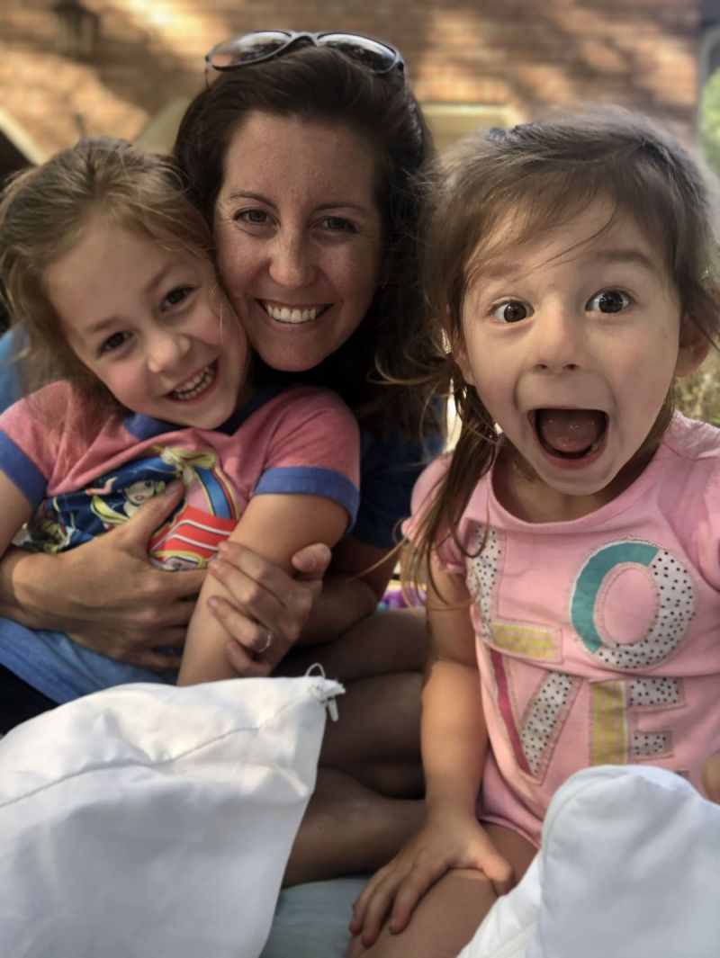 Always having fun with mom!