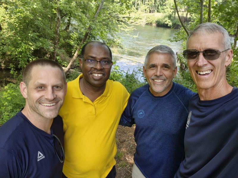 Saluda Park Disc Golf Day with FLM Staff 