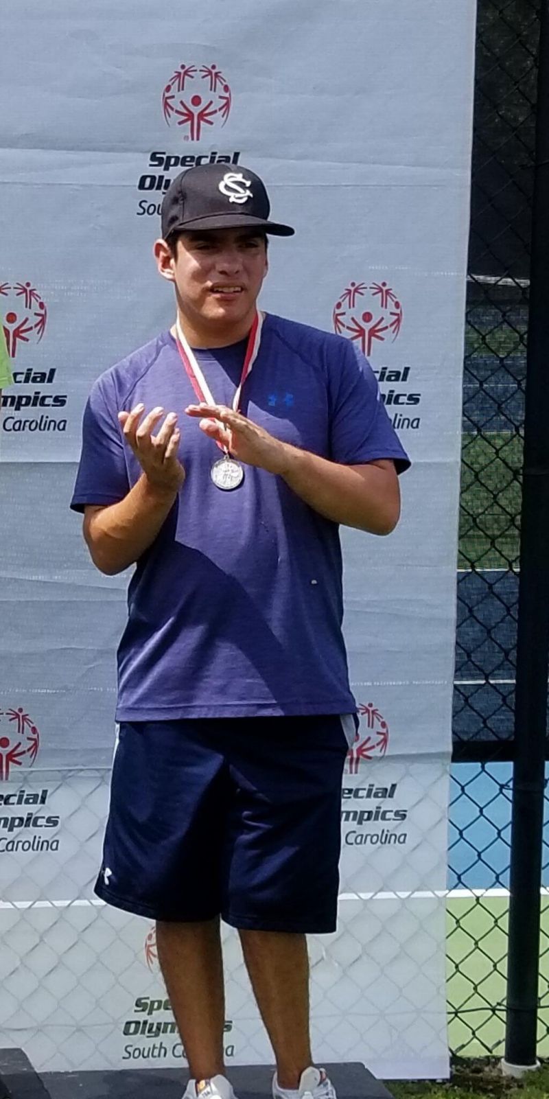 Special Olympic Silver Medal