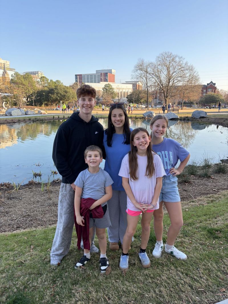 The kids at Finlay Park in Cola