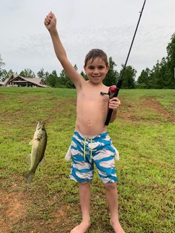 Zeqs 1st Fish